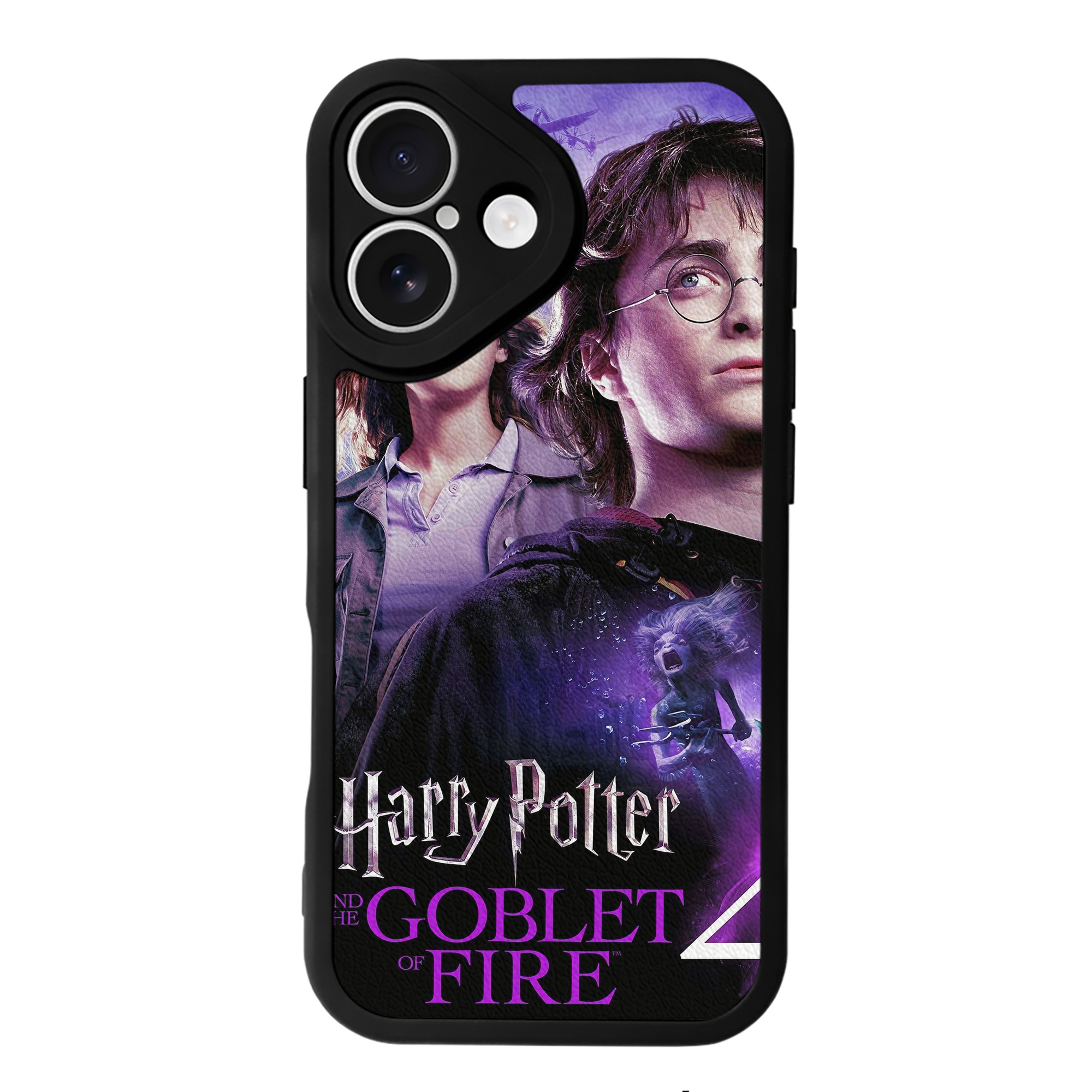 （画像用） Harry Potter ハリー・ポッターシリーズ 【iPhone 16シリーズ対応】シリコンスマホケース（レザー調） 材質：シリコン